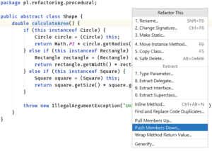 How to change procedural code into object-oriented one? - Refactoring ...